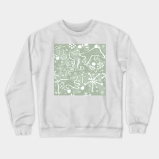 Winter Pattern Crewneck Sweatshirt